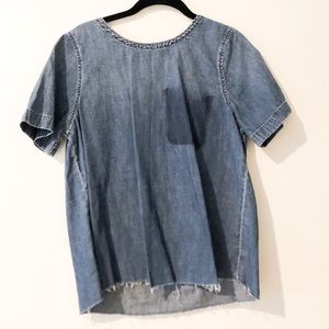 Madewell Short Sleeve Chambray